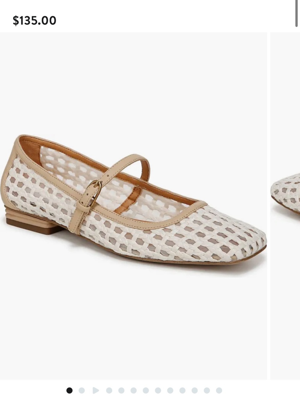 NWT Franco Sarto Tinsley Mary Jane Flat
